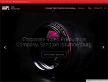 Tablet Screenshot of corporatefilm.co.za